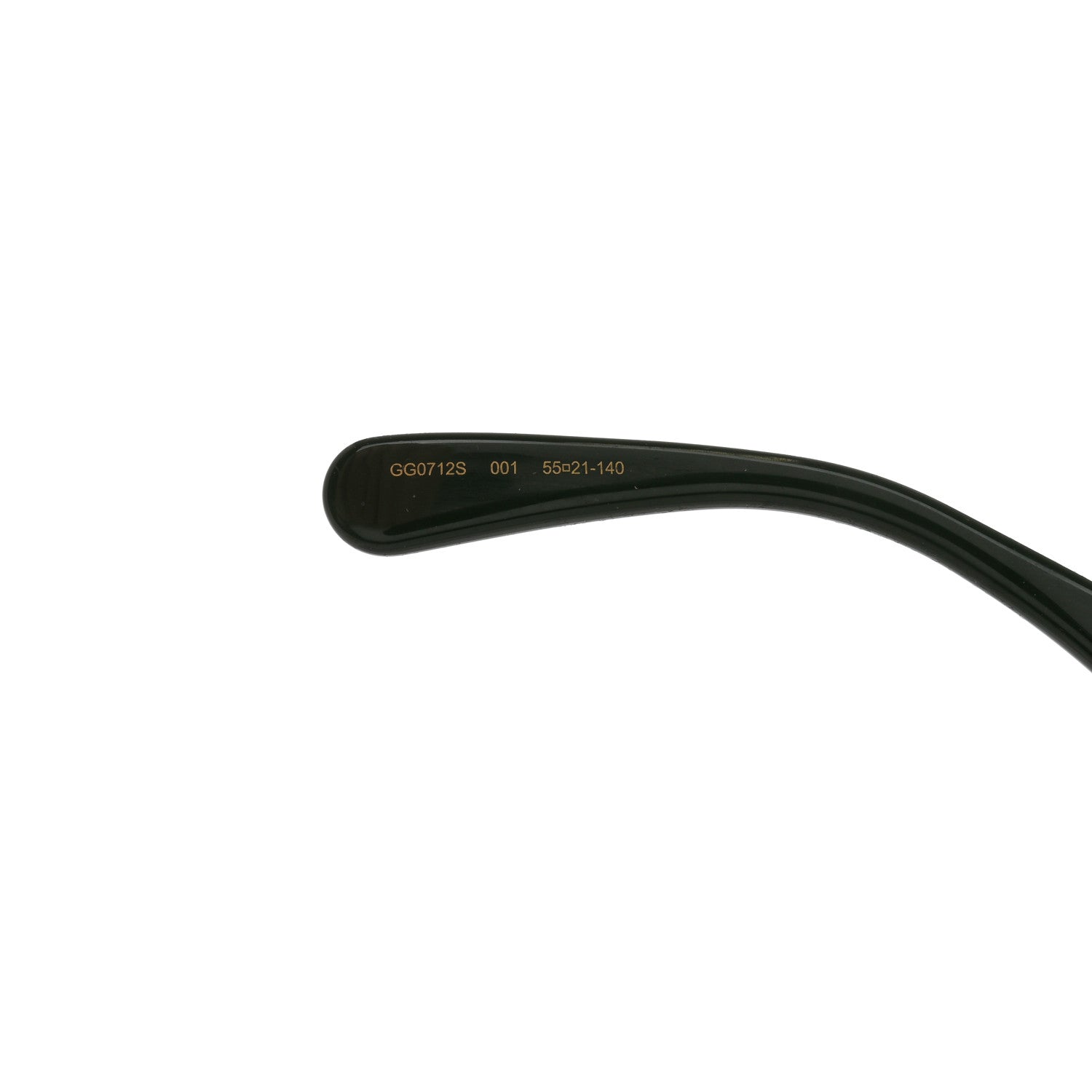 Gucci Round Eye GG Web Sunglasses GG0712S Black 5 of 8