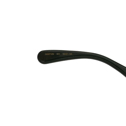 Gucci Round Eye GG Web Sunglasses GG0712S Black 5 of 8