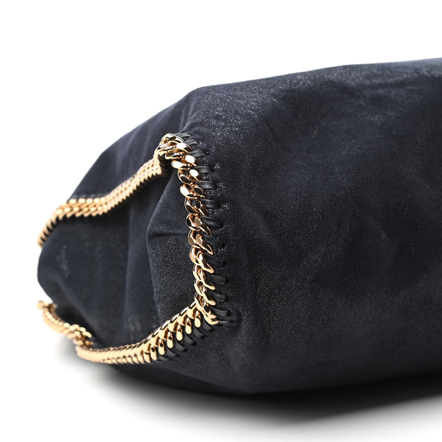 Stella McCartney Shaggy Deer Big Falabella Tote Navy 8 of 9