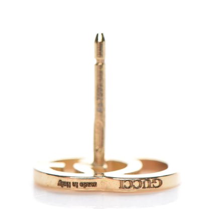 Gucci 18K Yellow Gold GG Tissue Stud Earrings 4 of 6