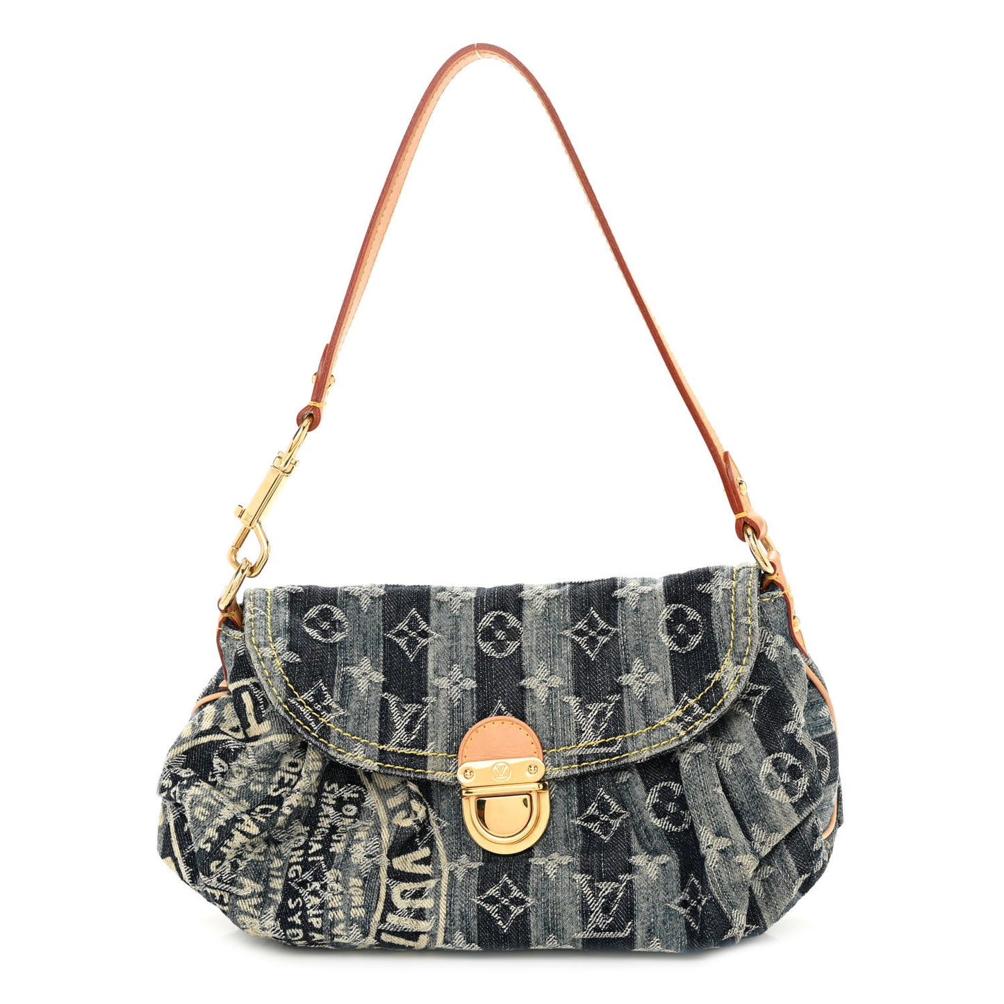 Denim Raye Mini Pleaty