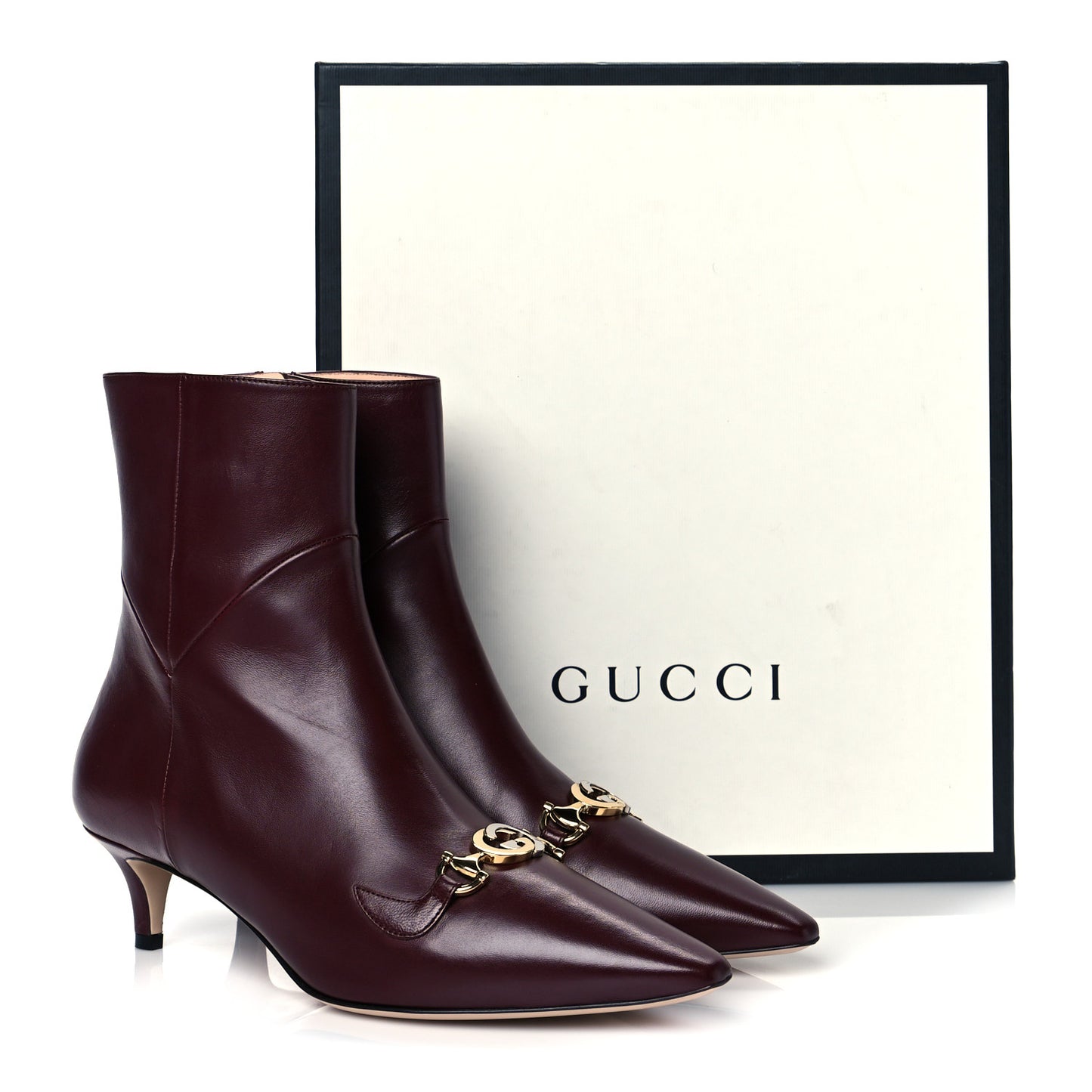 Nappa Zumi Mid Ankle Boots 41 Vintage Bordeaux