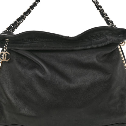 Chanel Lambskin Large Ultimate Soft Tote Black 8 of 10