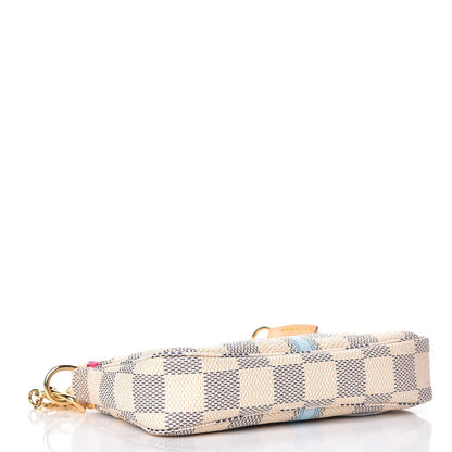 Louis Vuitton Damier Azur Summer Trunks Hawaii Mini Pochette Accessories 4 of 8