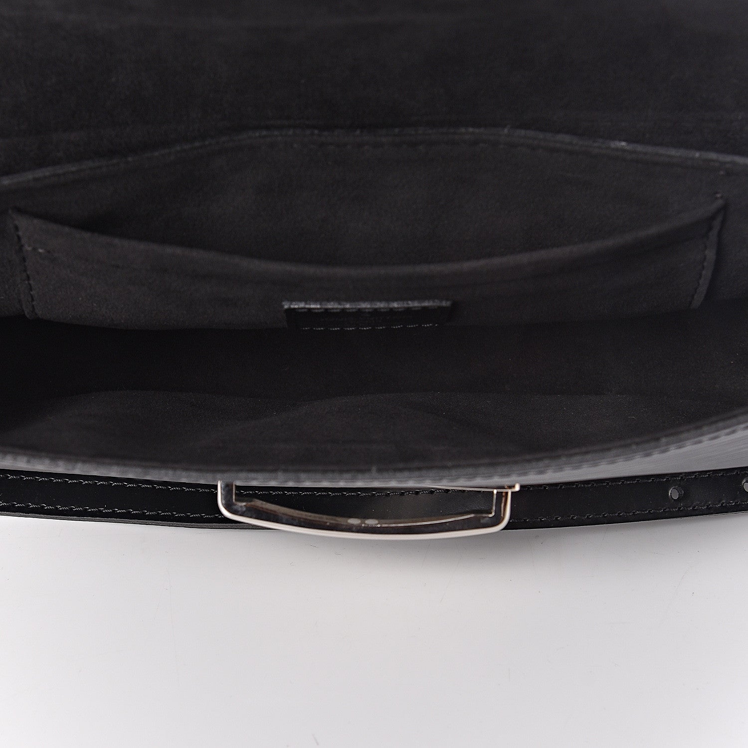 Louis Vuitton Epi Montaigne Clutch Black 5 of 10