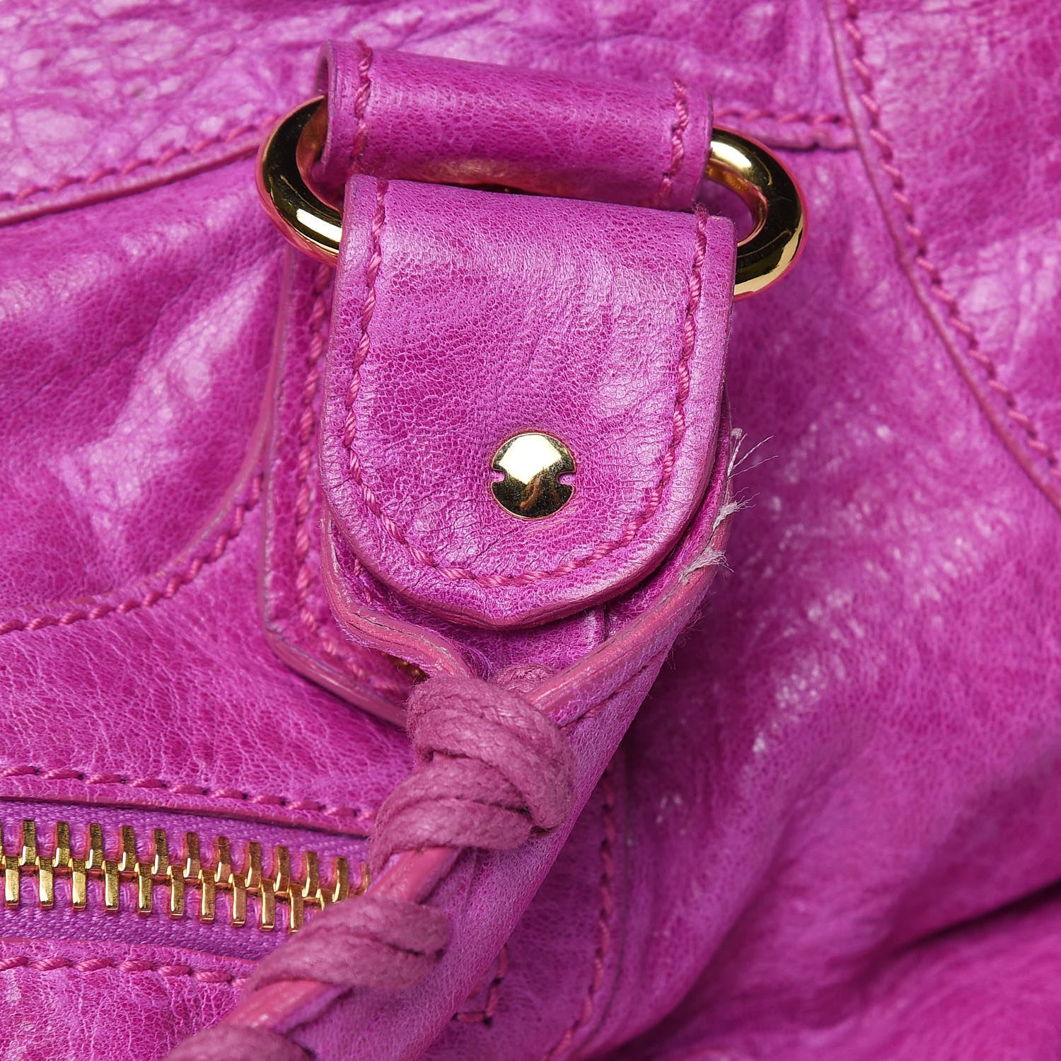 Balenciaga Agneau Giant 21 Gold Hardware Part Time Magenta 16 of 16