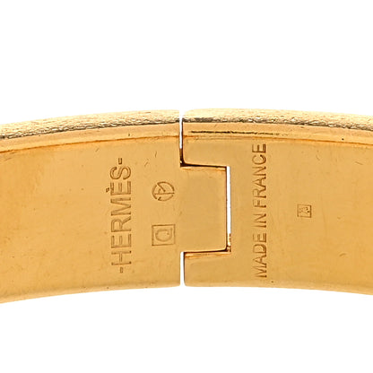 Hermes Enamel Narrow Clic Clac H PM Bracelet Black 3 of 4