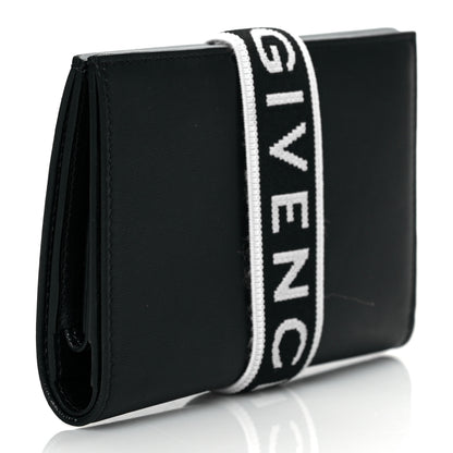 Givenchy Calfskin Elastic Panel Card Case Black 3 of 7