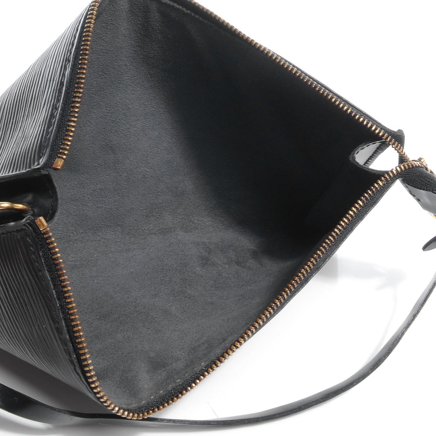 Louis Vuitton Epi Pochette Accessories Black 5 of 7