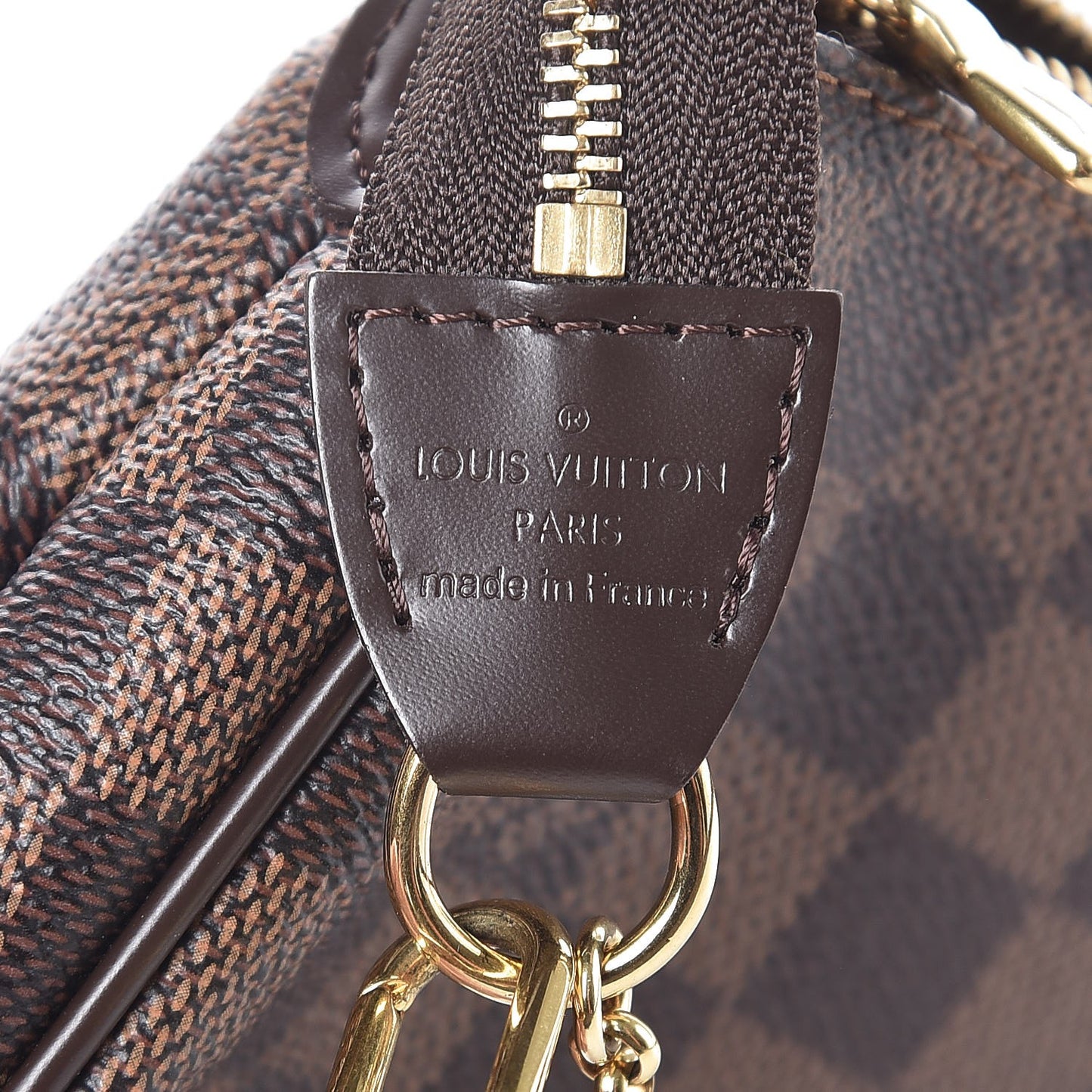 Damier Ebene Eva Clutch