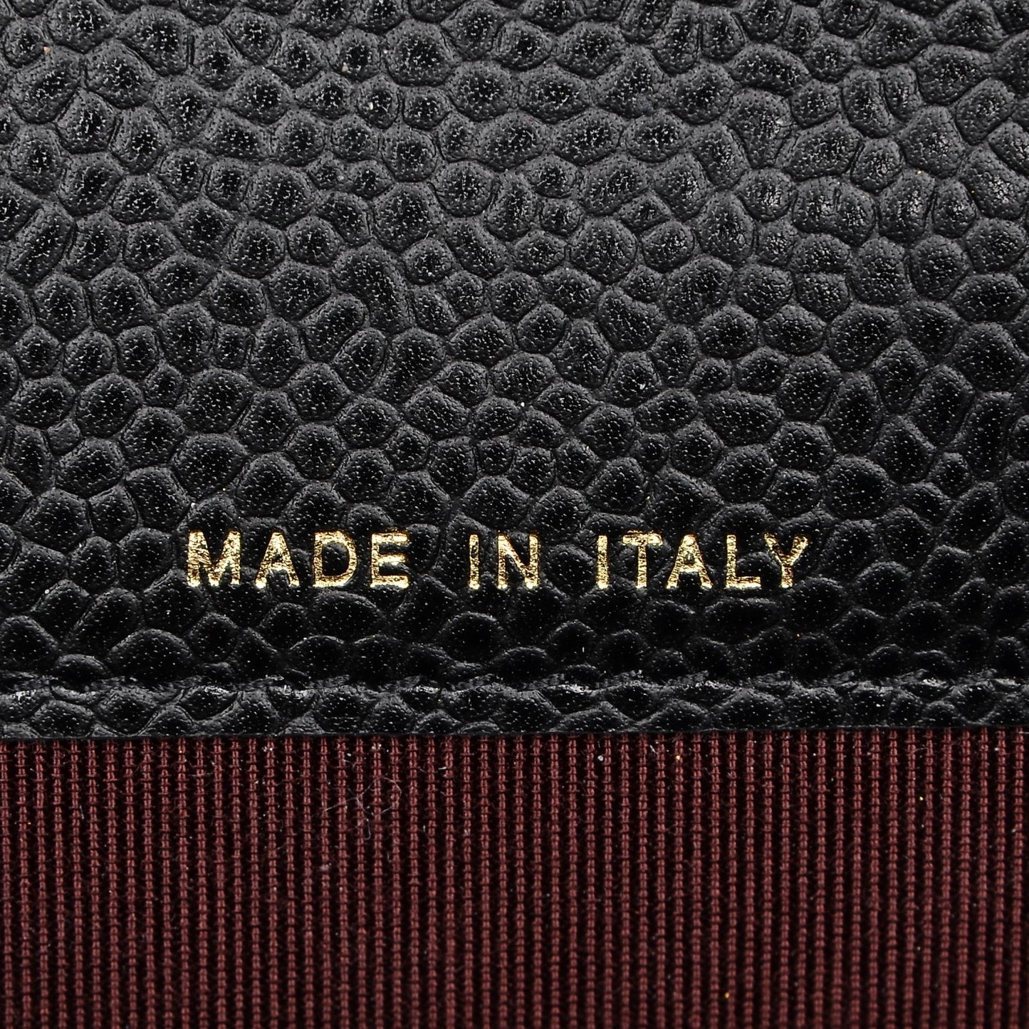 Caviar Quilted Flap Card Holder Black
