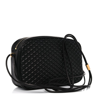 Saint Laurent Lambskin Quilted Victoire Camera Bag Black 3 of 9