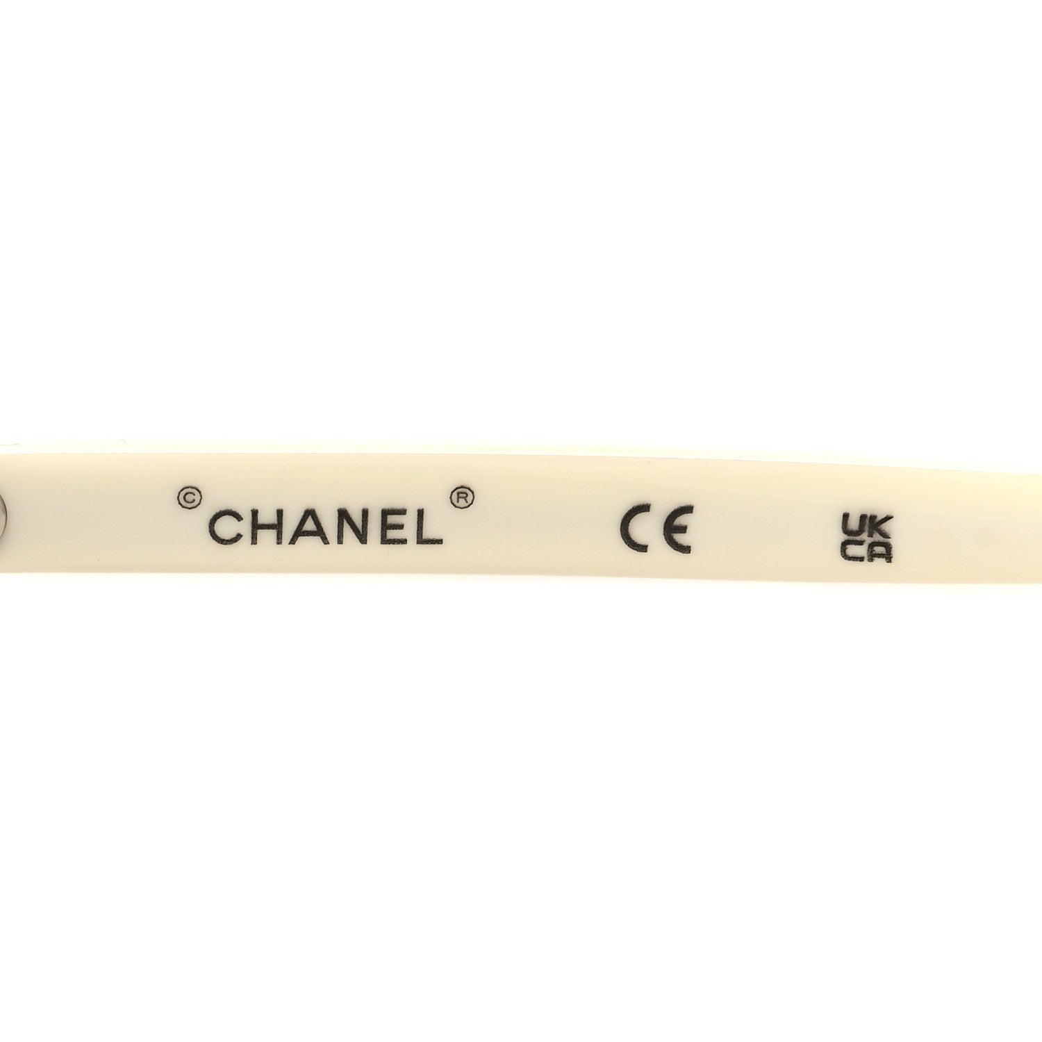 Chanel Acetate Oval Sunglasses 71571A White 5 of 7