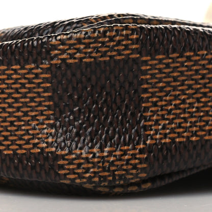 Louis Vuitton Damier Ebene Complice Trunks and Bags Mini Pochette Accessories Red 9 of 10