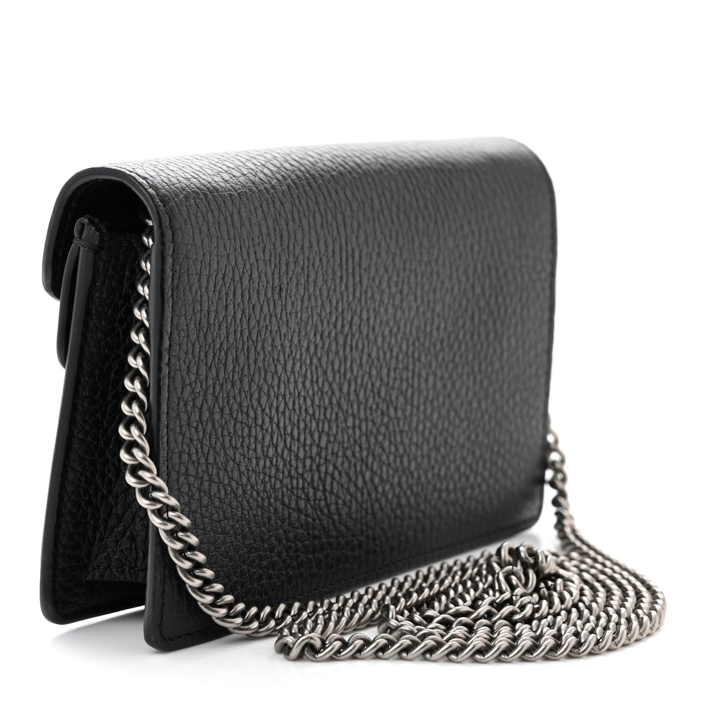 Calfskin Super Mini Dionysus Shoulder Bag Black