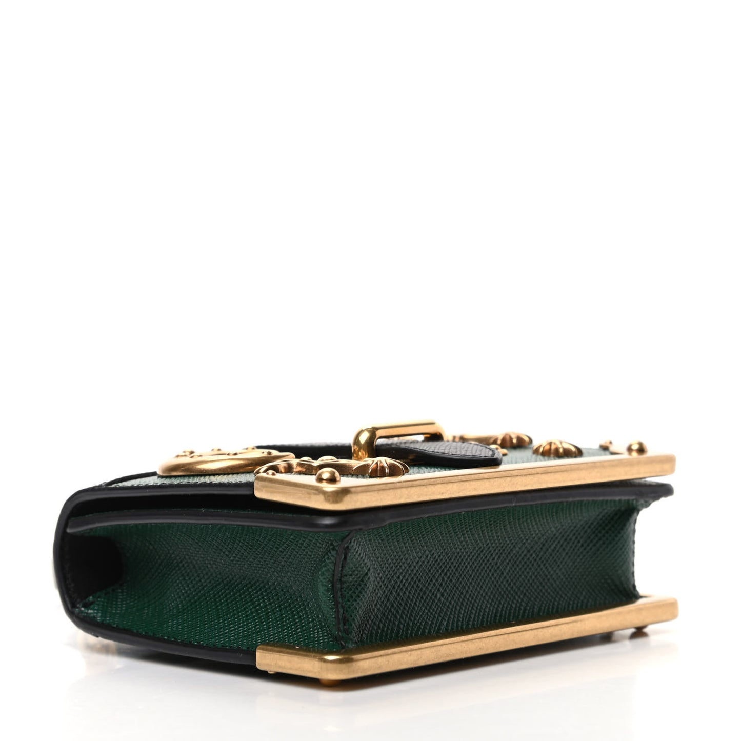 Saffiano Astrology Mini Cahier Bag Black