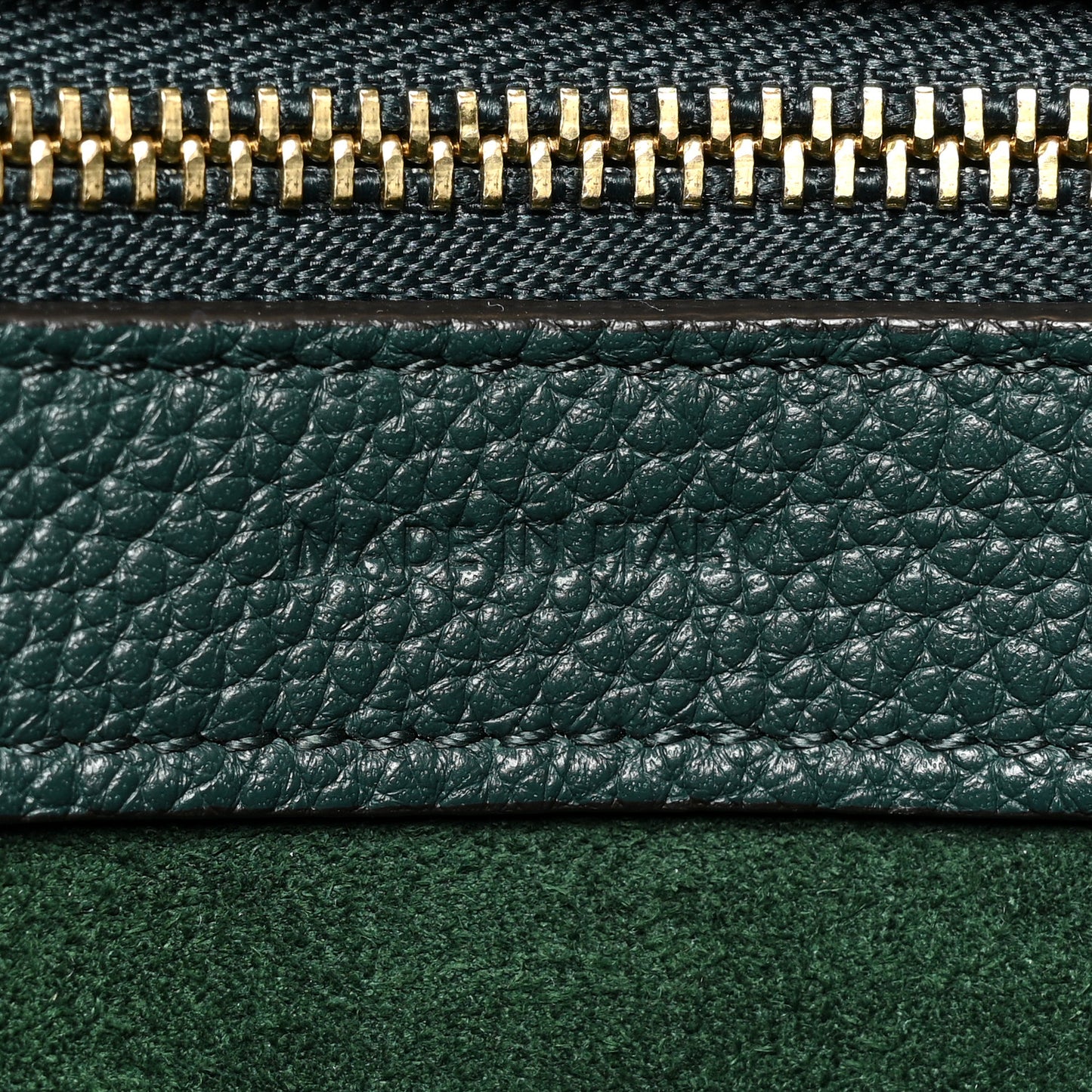 Soft Grained Calfskin Small Belt Cabas Phantom Amazone