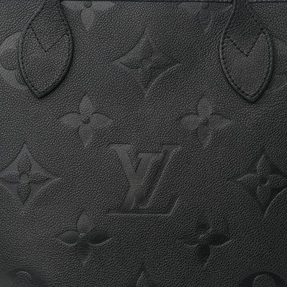Louis Vuitton Empreinte Monogram Giant Neverfull MM Black 7 of 9