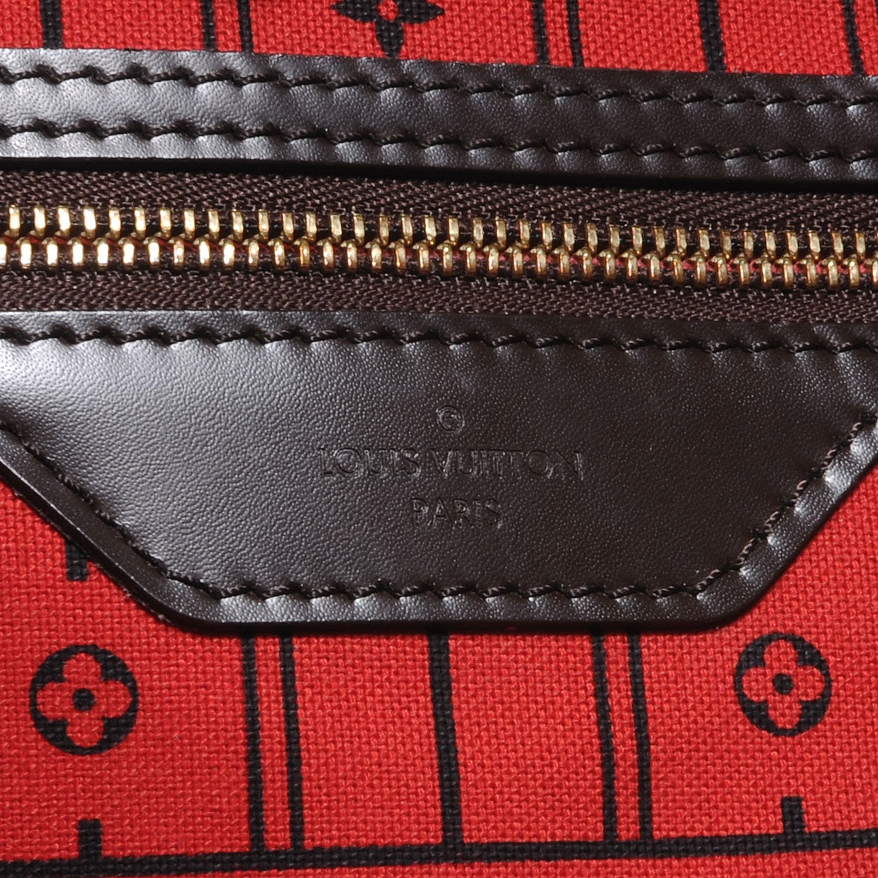 Louis Vuitton Damier Ebene Neverfull GM 7 of 8