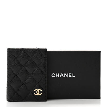 Chanel Caviar Quilted Card Holder Wallet Black 11 of 11