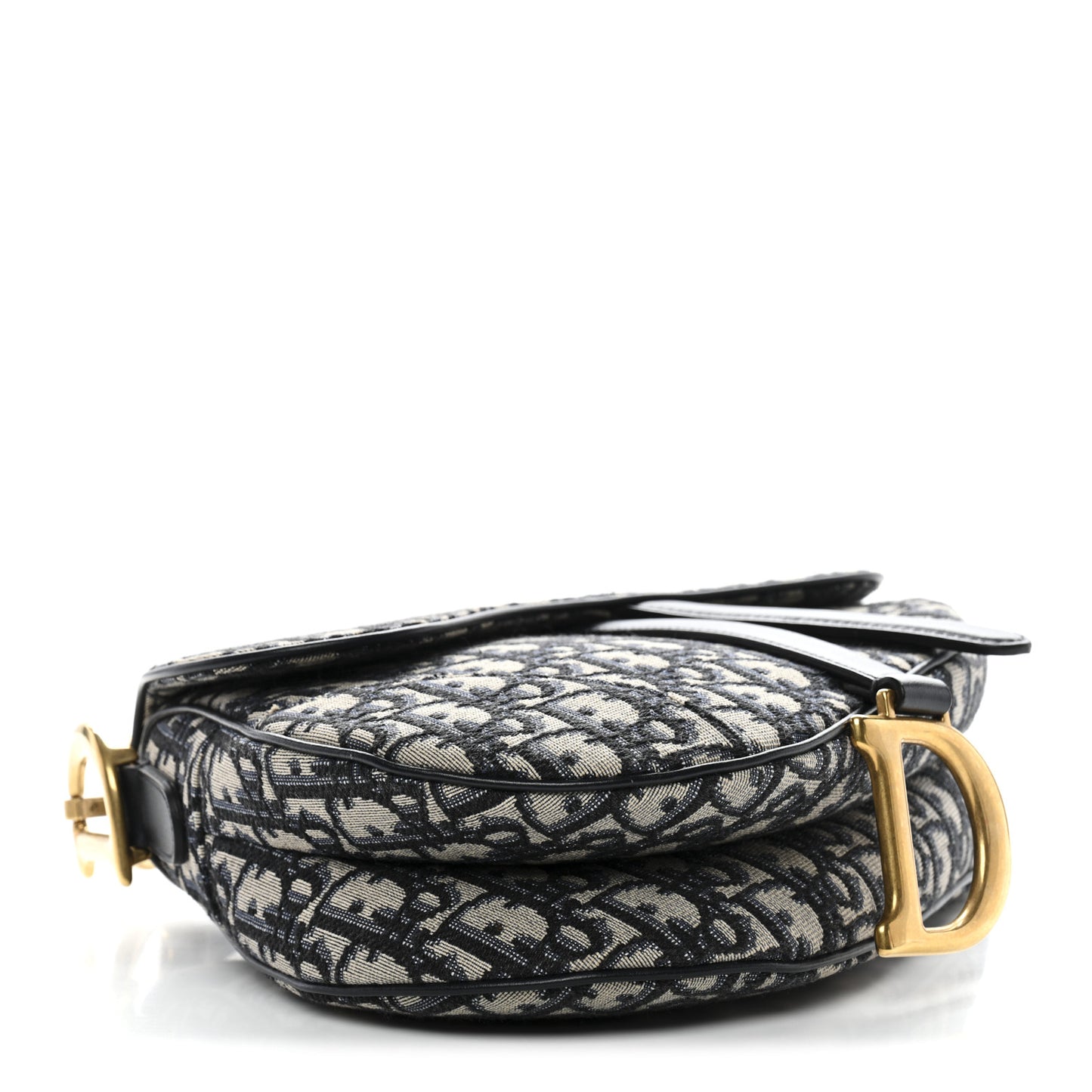 Oblique Saddle Bag Blue