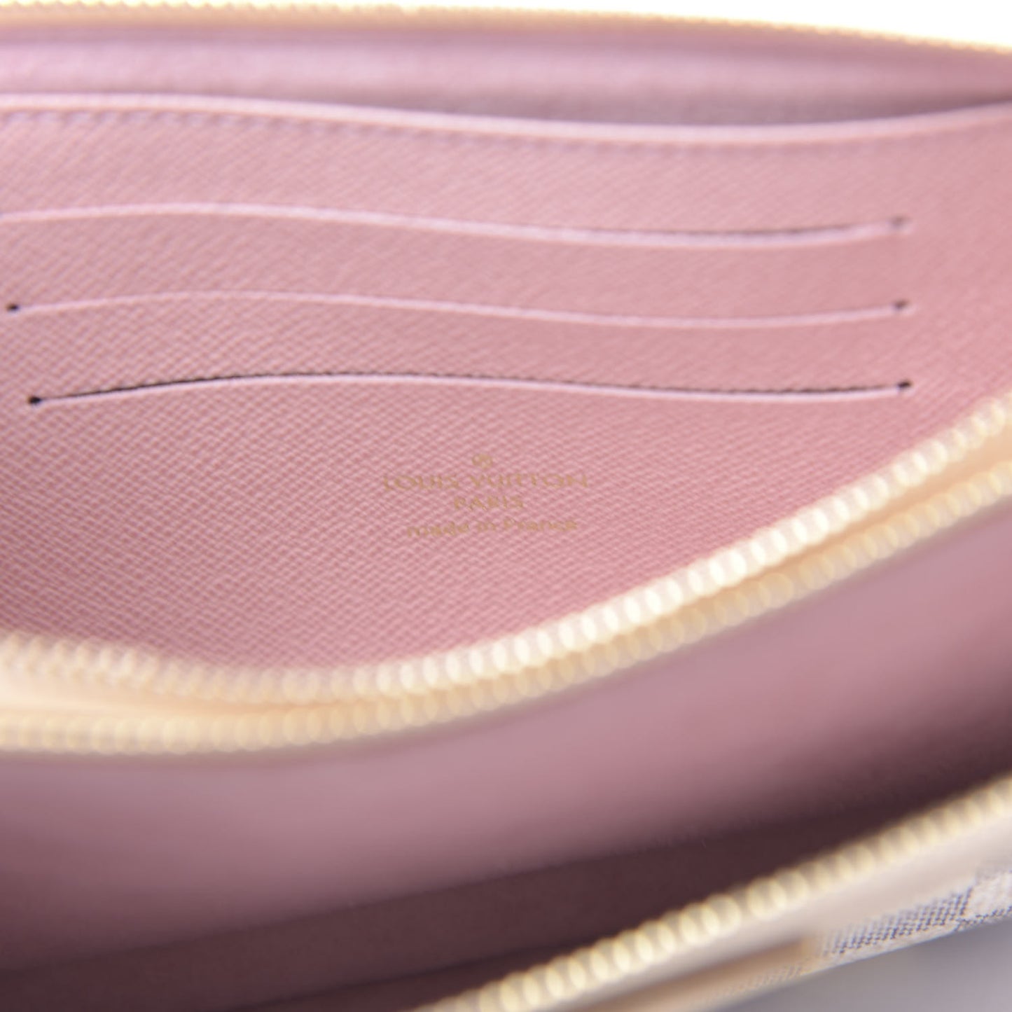 Damier Azur Double Zip Pochette