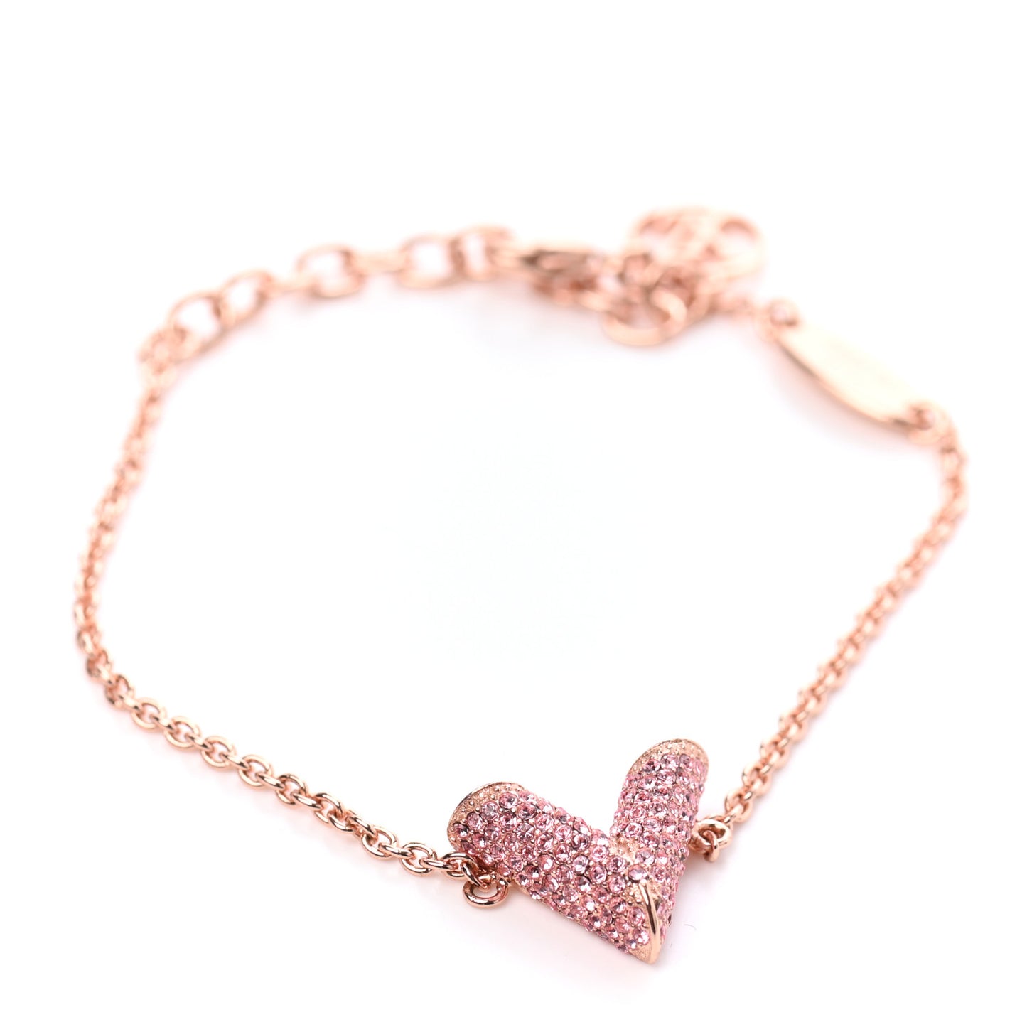 Swarovski Essential V Strass Bracelet Rose Gold