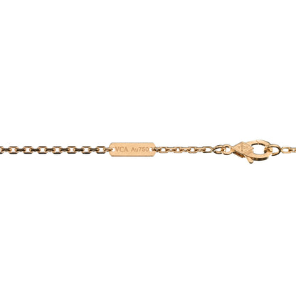 Van Cleef & Arpels 18K Yellow Gold Diamond Very Large Frivole Clip Pendant Necklace 4 of 4