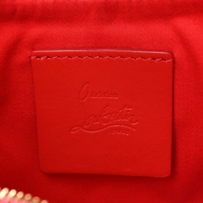 Christian Louboutin Calfskin Gomme Mini Loubila Chain Shoulder Bag Fluo Pink 6 of 12