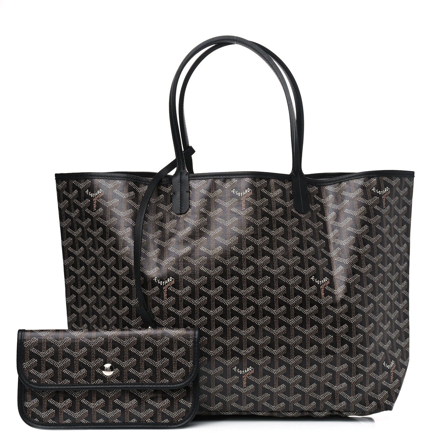 Goyard Goyardine Saint Louis PM Black 1 of 4