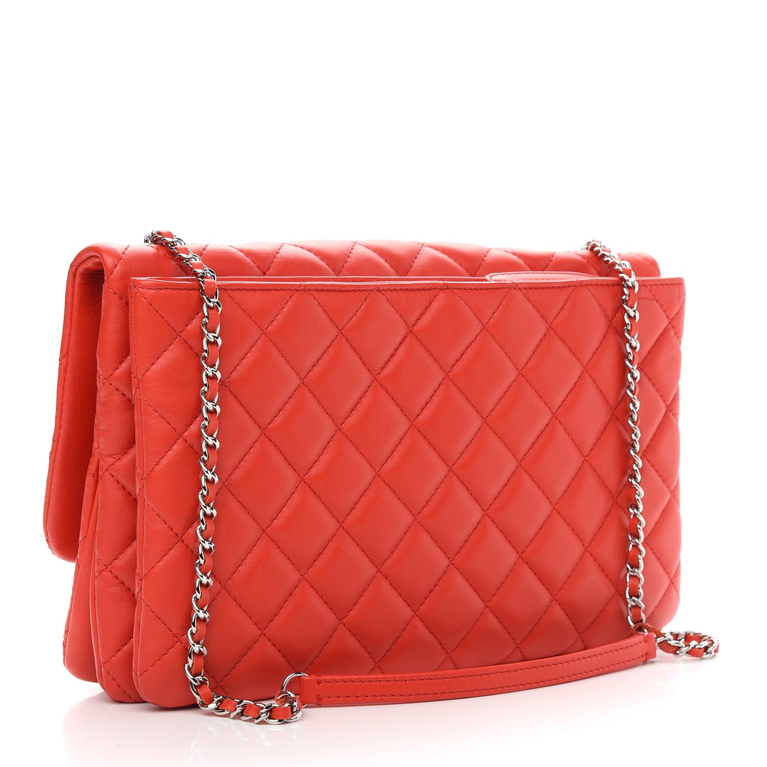 Chanel Calfskin Quilted Tender Touch Flap Bag Red 3 of 9