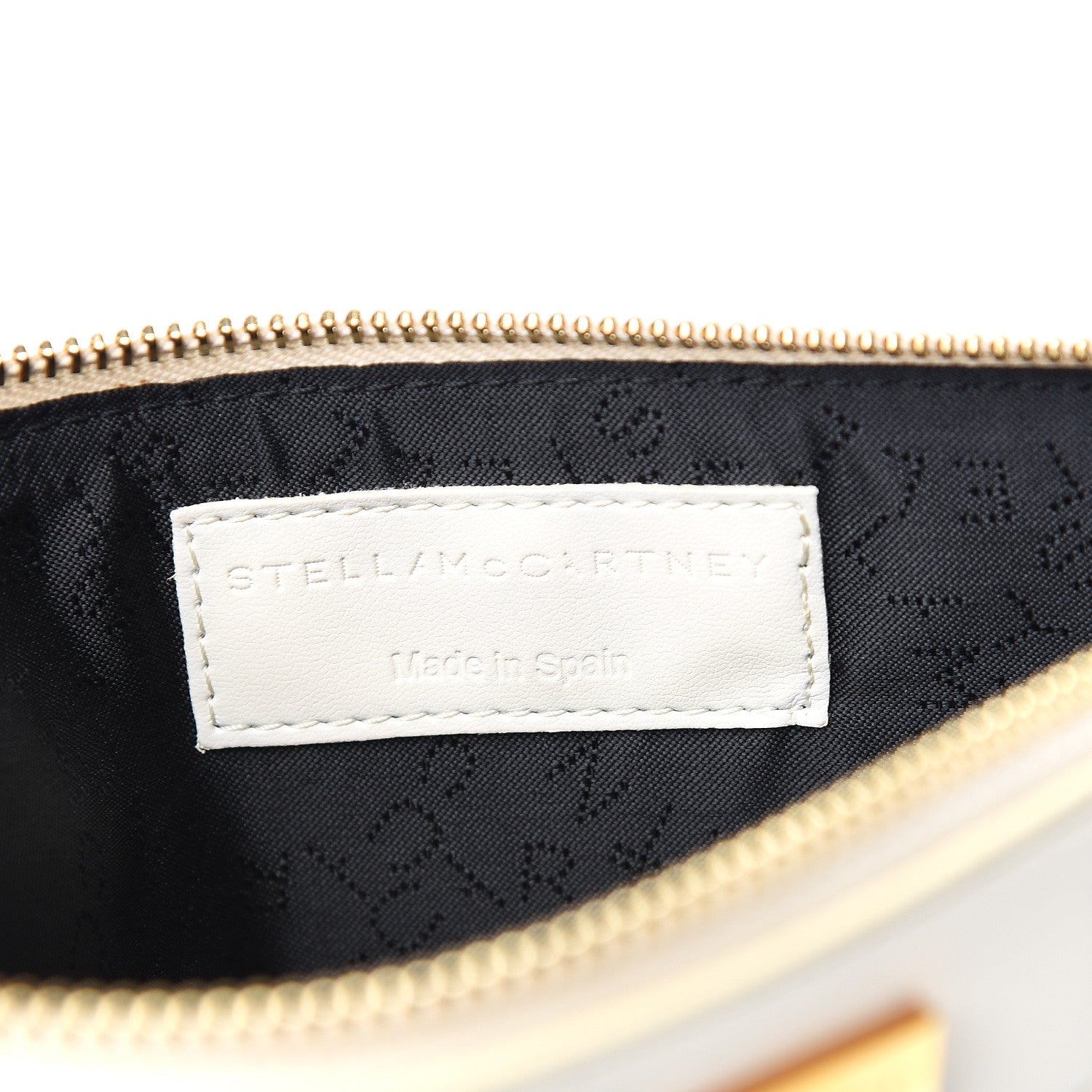 Stella McCartney Alter Nappa Star Zipped Clutch White 5 of 5