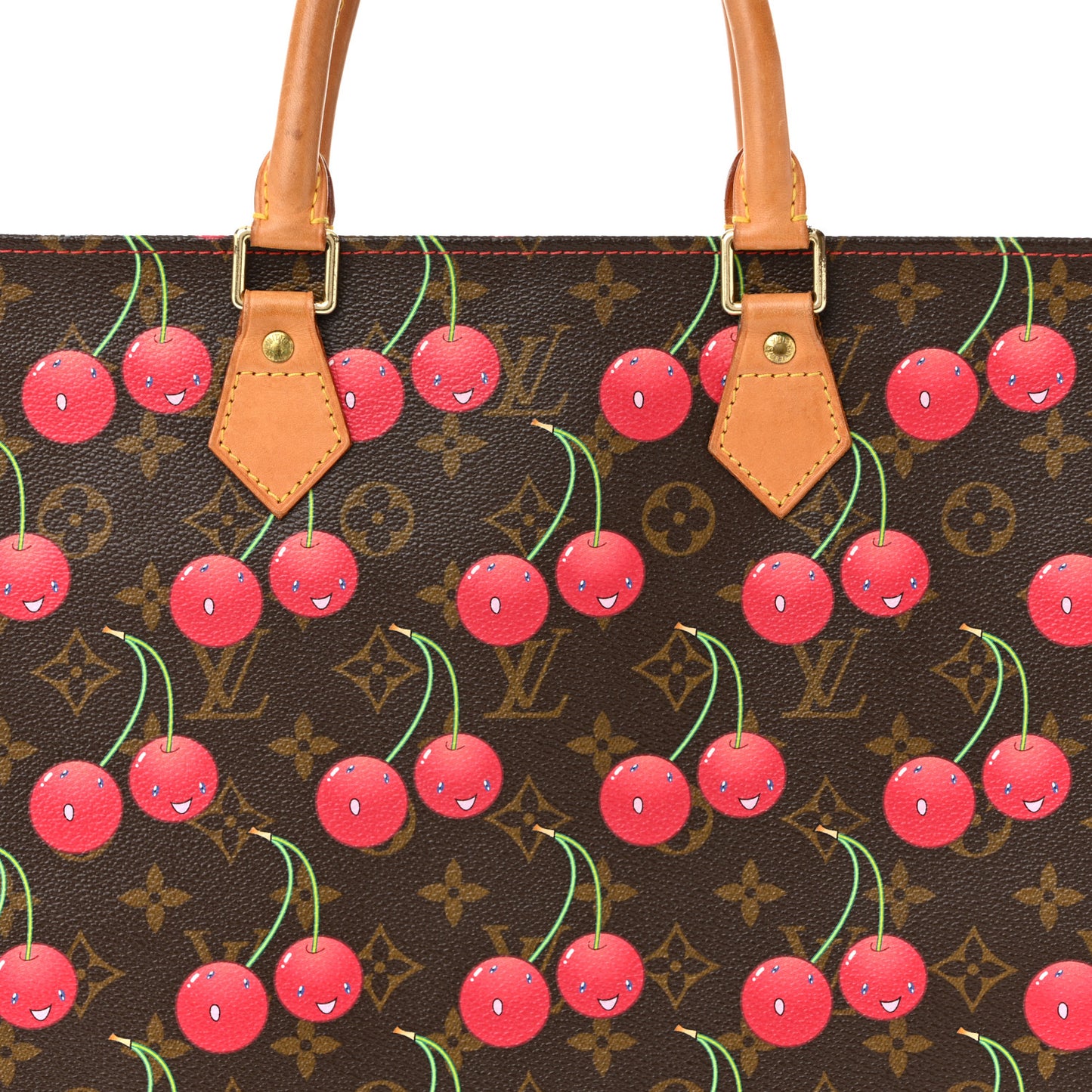 Monogram Cerises Sac Plat