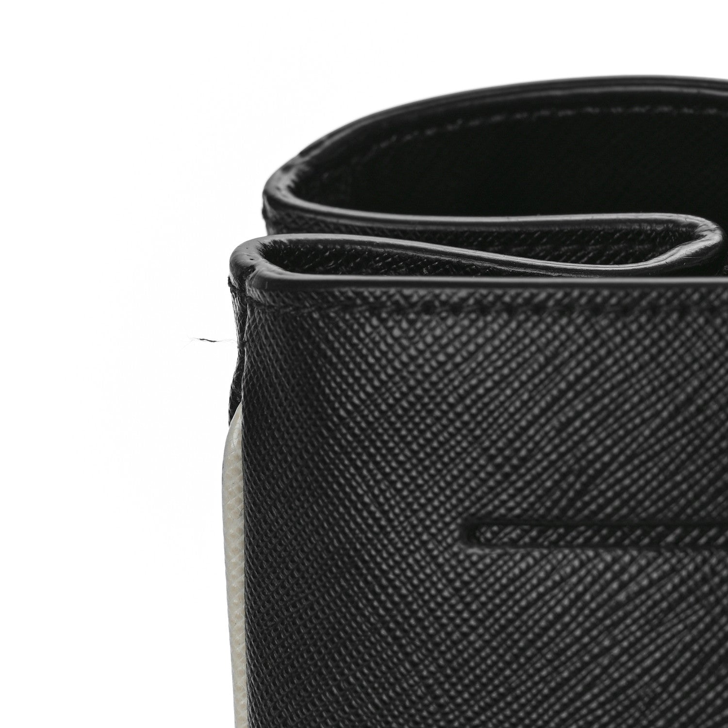 Prada Saffiano Lux Large Tote Black Talco 9 of 9