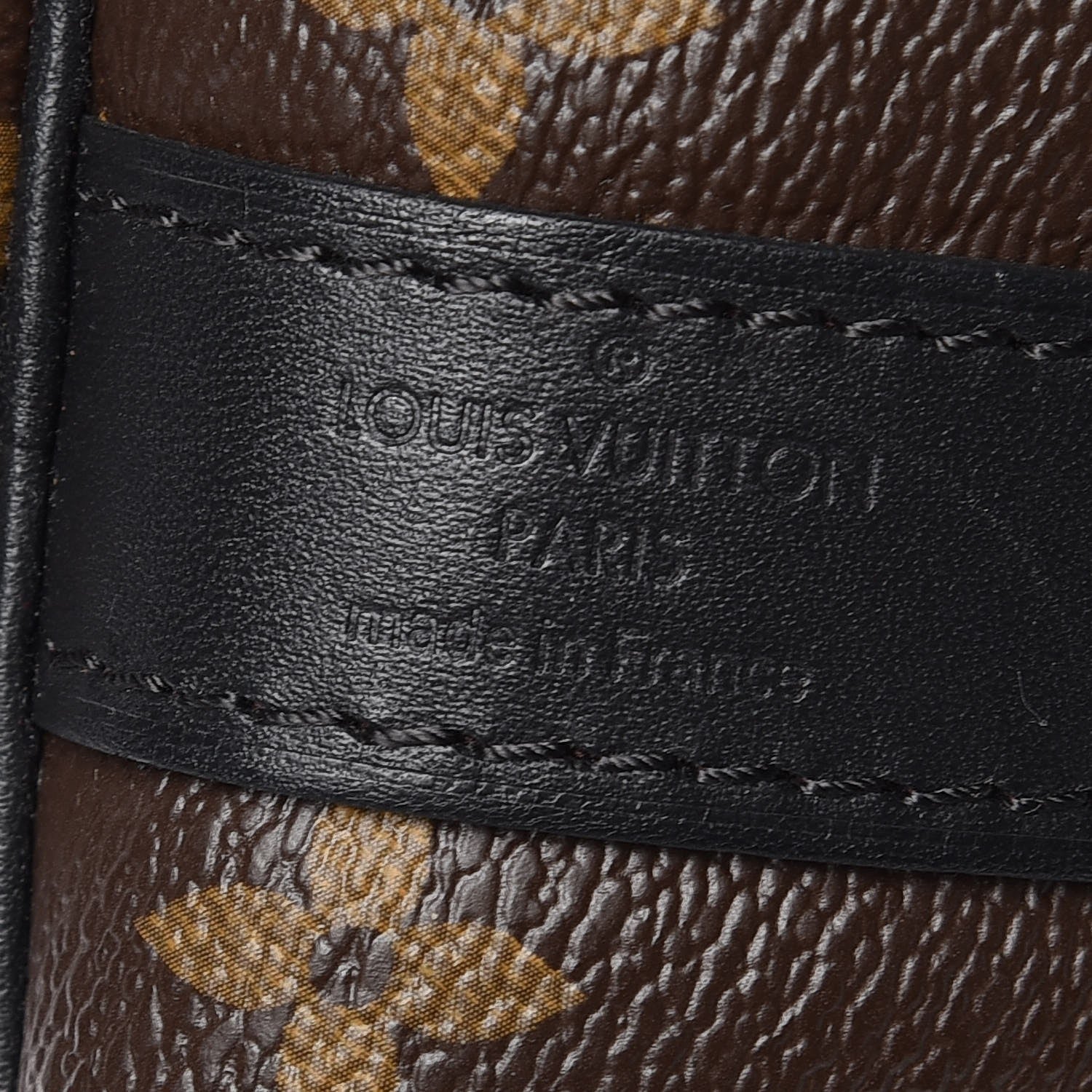 Louis Vuitton Monogram Macassar Keepall Bandouliere 55 5 of 7