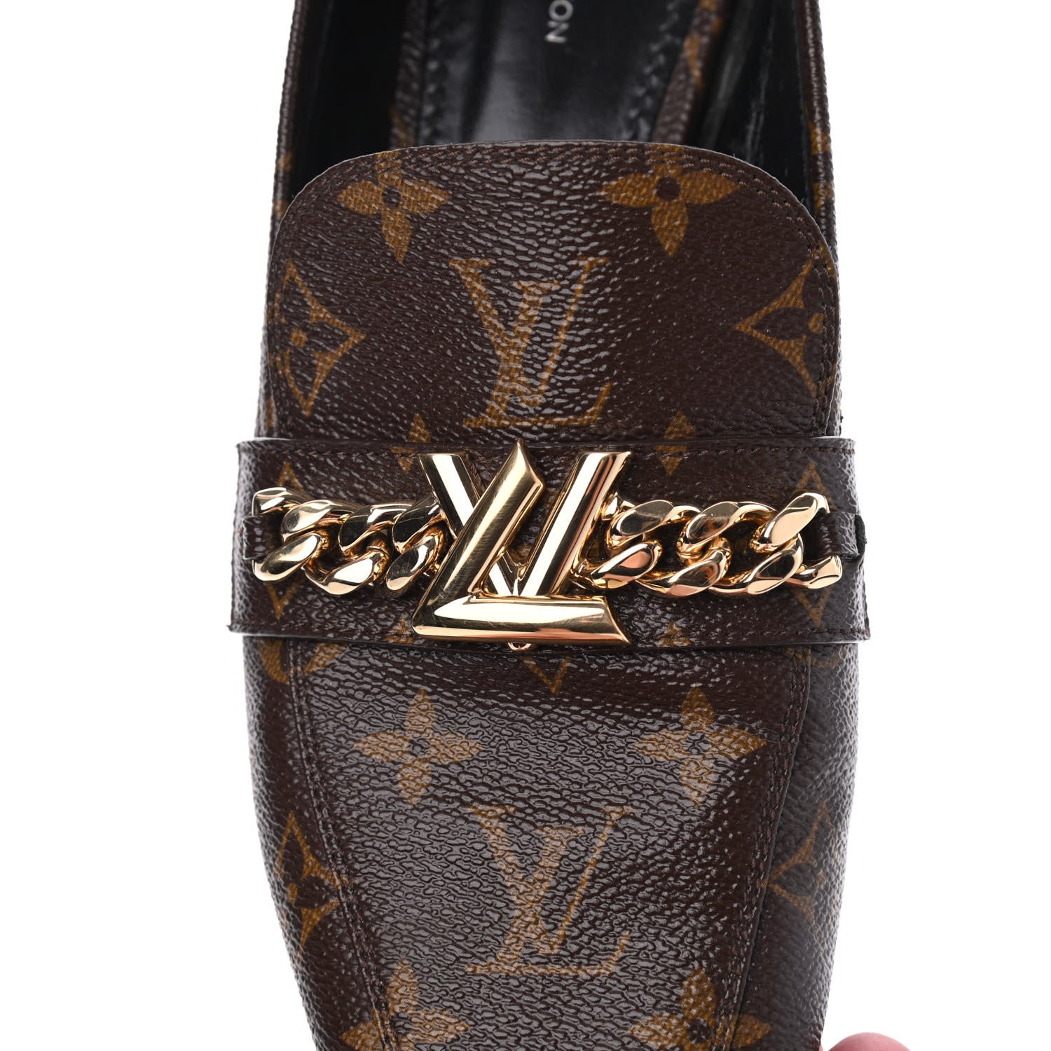 Louis Vuitton Monogram Upper Case Flat Loafer 40 20 of 21