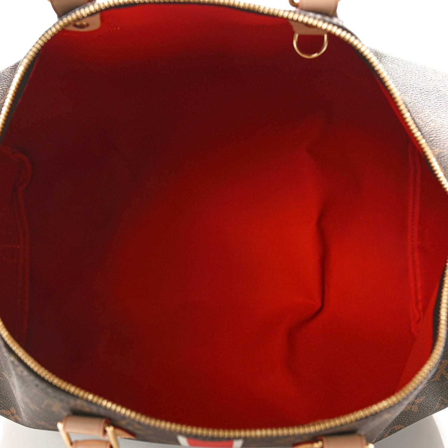 Louis Vuitton Monogram My LV Heritage Speedy Bandouliere 40 Ivoire Rouge 5 of 9