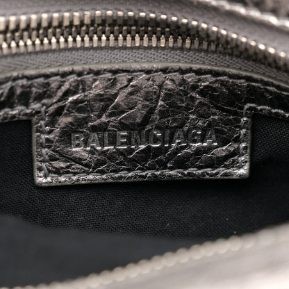 Balenciaga Agneau Arena Crystal Neo Cagole Handbag XS Silver 7 of 12