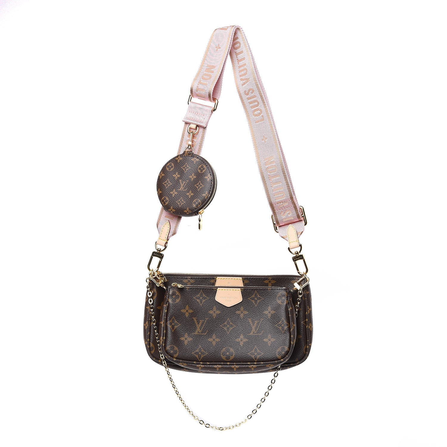 Louis Vuitton Monogram Multi Pochette Accessories Rose Clair 1 of 11
