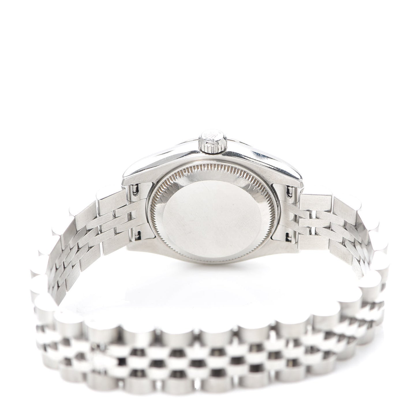 Stainless Steel 18K White Gold Diamond 26mm Oyster Perpetual Datejust Watch Blue Gradient 179174