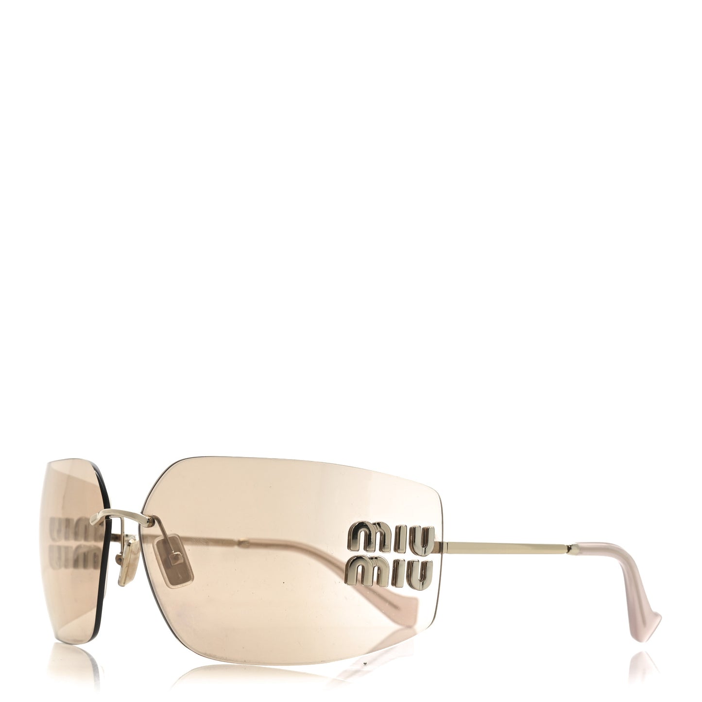 Metal Runway Sunglasses SMU54Y Gold