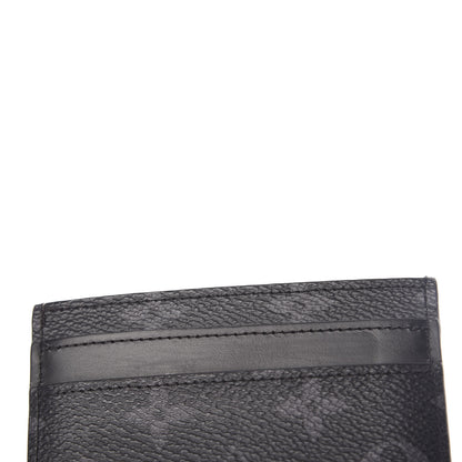 Louis Vuitton Monogram Eclipse Porte-Cartes Double Card Holder 12 of 13