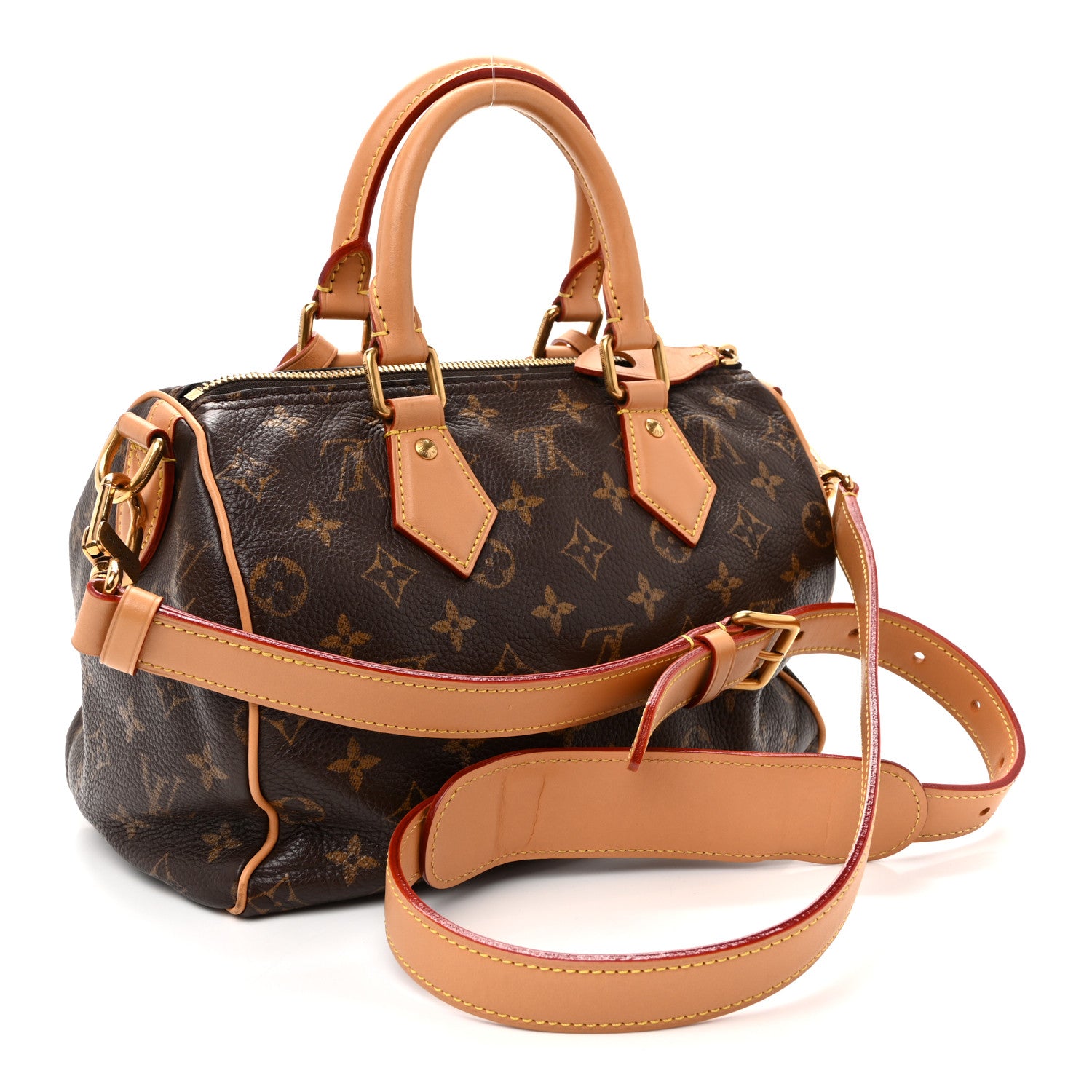 Louis Vuitton Calfskin Monogram Speedy P9 Bandouliere 25 4 of 11