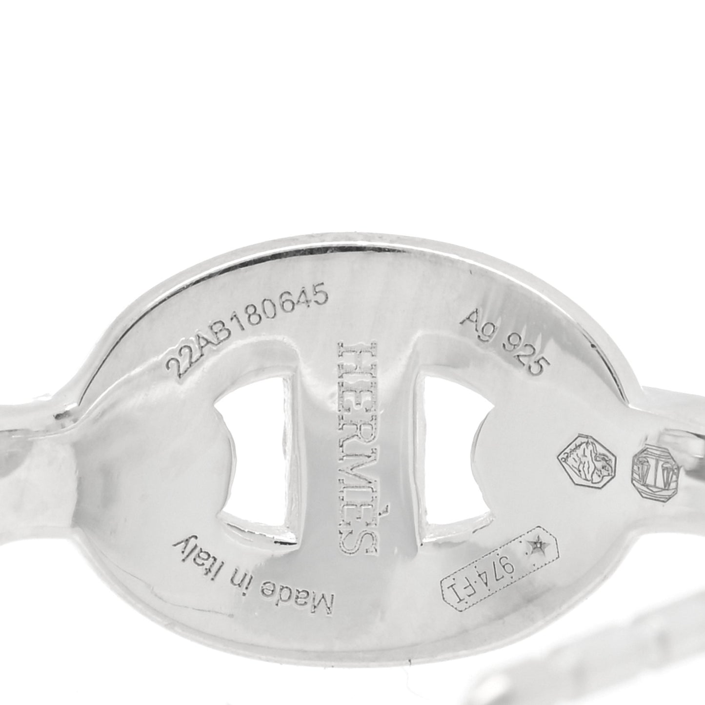 Sterling Silver Chaine D'Ancre Enchainee Climber Earrings