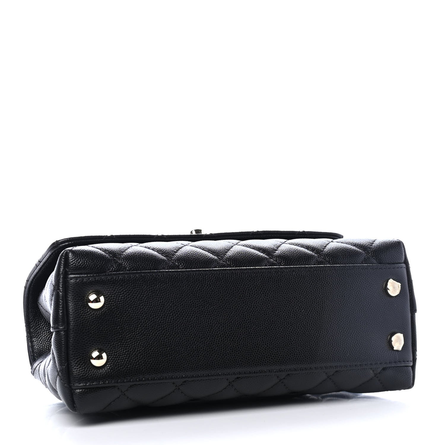 Chanel Caviar Quilted Mini Coco Handle Flap Black 3 of 5