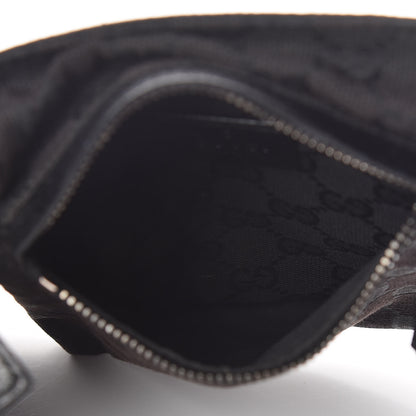 Gucci GG Monogram Double Pocket Belt Bag Black 7 of 13