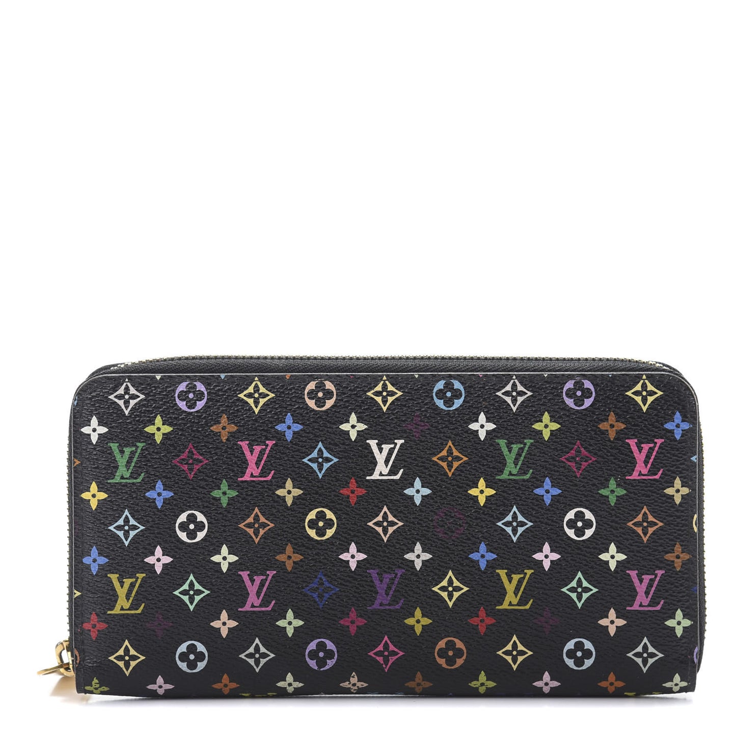 Monogram Multicolor Zippy Wallet Black Grenade