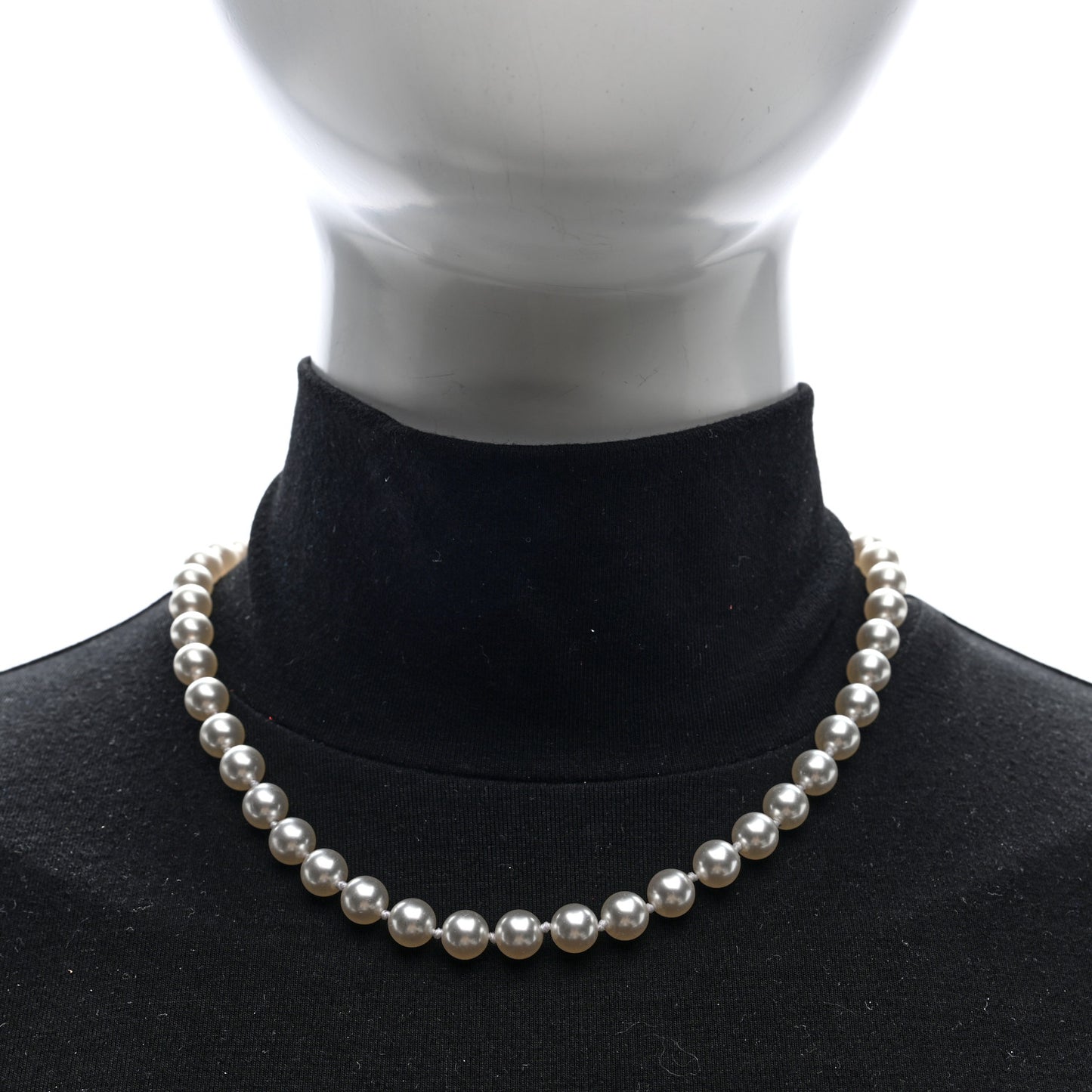 Pearl Rein CC Choker Necklace