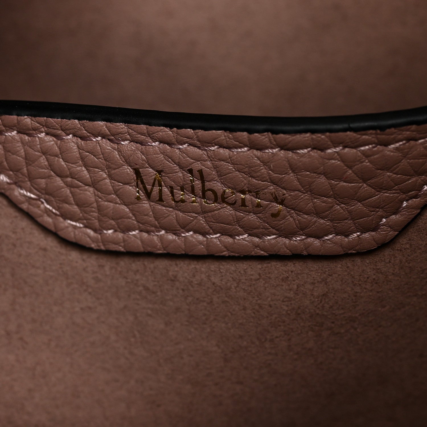Mulberry Small Classic Grain Selby Blush 6 of 9