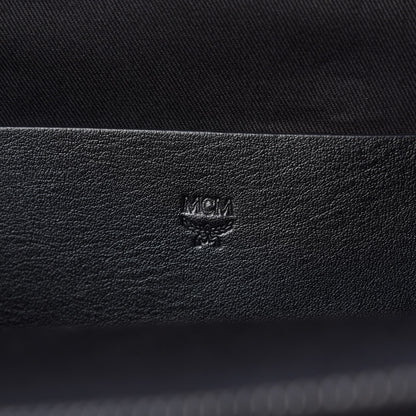 MCM Calfskin Ottomar Monogram Duke Backpack Black 13 of 13